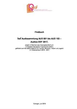 baf Audiosammlung