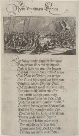 Vom unnoetigen Kriegen.