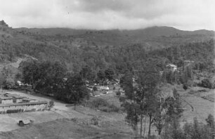 Stadtbild : Blick über Lushoto.