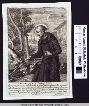 S. Fiacrius Abb. Ord. S. Ben.