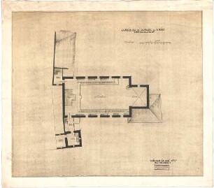 Bestelmeyer, German; Neuburg an der Donau (Bayern); Ev. Kirche - Emporengeschoss (Grundriss)