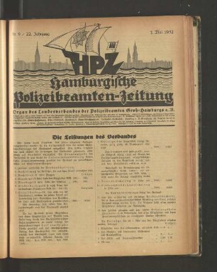 Nr. 9 / 22. Jahrgang 1. Mai 1932