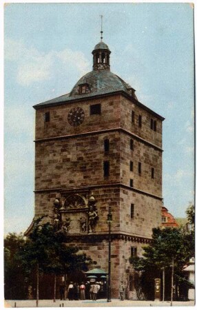 Turm von Alt-Heidelberg [Weltausstellung für Buchgewerbe und Graphik, Leipzig 1914 : Offizielle Ansichtskarte8h]