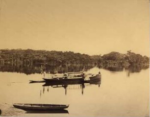 See von Tonantins, Rio Amazonas. Dampfer "Bravo"
