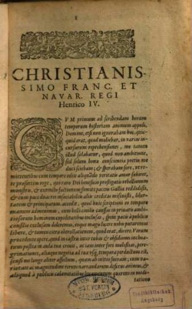 Jac. Avg. Thvani Historiarvm Svperioris Secvli Opervm Pars ..., 1. [MDCLI - MDCLXIV]