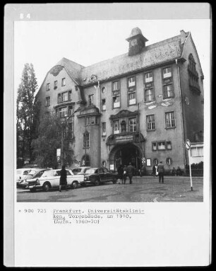 Universitätskliniken, Torgebäude