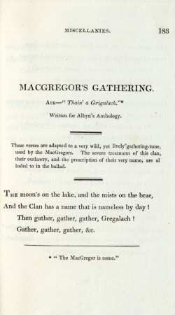MacGregors's gathering