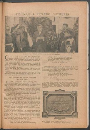 Homenaje a Ricardo Gutiérrez