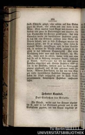Zehntes Kapitel. Das Einkochen der Melasse