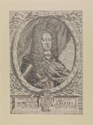 Bildnis von Christian Albrecht (1641-1694), Herzog von Schleswig-Holstein-Gottorf