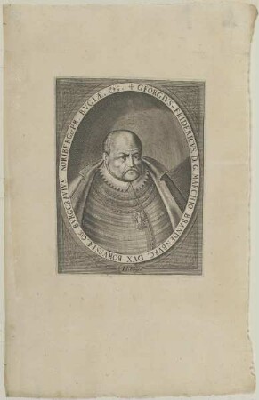 Bildnis des Georg Friedrich von Brandenburg