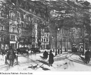 Nollendorfplatz bei Nacht