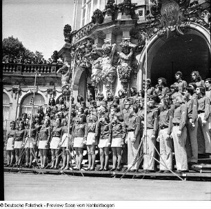 Kreuzchor mit Flämig im Zwinger