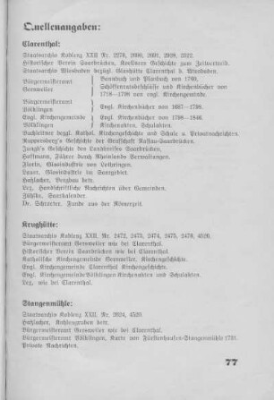 Quellenangaben.