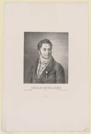 Bildnis des Oehlenschläger