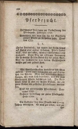 Pferdezucht.
