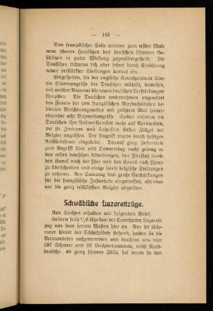 165-168, Schwäbische Lazarettzüge
