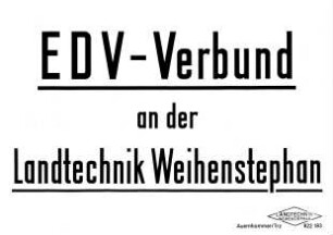 EDV-Verbund an der Landtechnik Weihenstephan