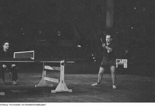 Berlin, Deutsche Einzelmeisterschaften im Tischtennis, März 1952