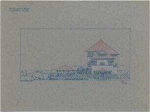Billing, Hermann; Gernsbach, Scheffelstr. 1; Villa Weber - Ansicht