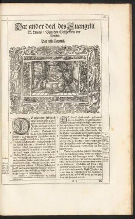 Dat ander deel des Evangelii S. Lucas/ Van den Geschefften der Apostele.