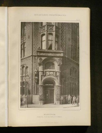 Hannover Portal der Ratsapotheke