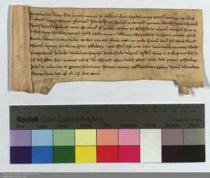 Die Brüder Heinrich und Marquard Grafen von Solms überlassen dem deutschen Hause zu Marburg eine bisher von Giso Schrengel zu lehn getragene Hube ...