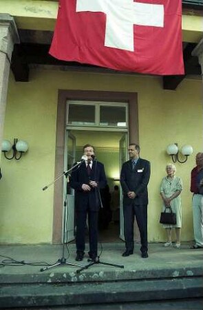 Freiburg im Breisgau: Empfang im Jesuitenschloss anlässlich des Schweizer Nationalfeiertages am 1. August