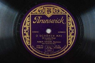 O schöner Mai (O lovely mai) / Strauss