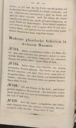 Moderne plastische Arbeiten in weissem Marmor.