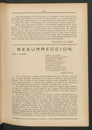 Resurrección