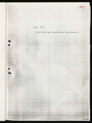 Abt. VIII Schlußwort zur Lebensskizze Karl Murhards