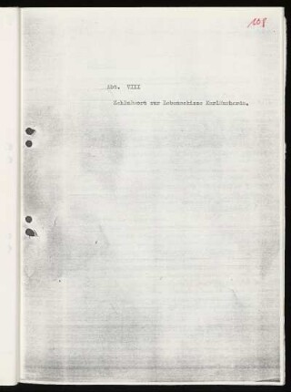 Abt. VIII Schlußwort zur Lebensskizze Karl Murhards