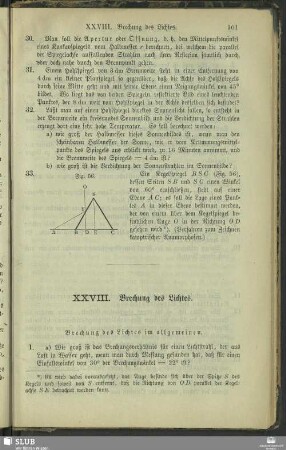 XXVIII. Brechung des Lichtes