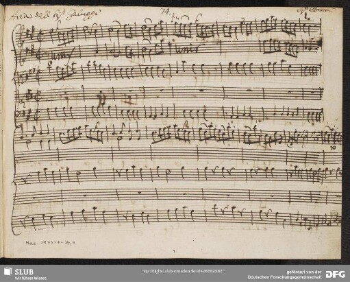 Non è ver non vado a morte - Mus.2973-F-34,9 : S, strings, bc