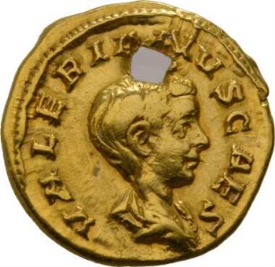 Münze, Quinar (Gold), 255