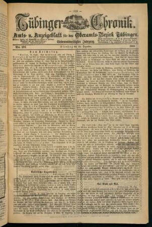 20. Dezember (Nro. 297) - 25. Dezember (Nro. 302)