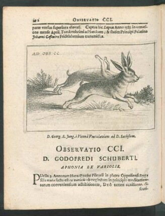Observatio CCI. - CCXX.