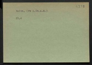 Veith, NN.