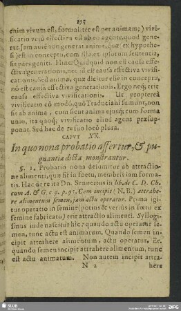 Caput XX. In quo nona probatio affertur, & pugnantia dicta monstrantur