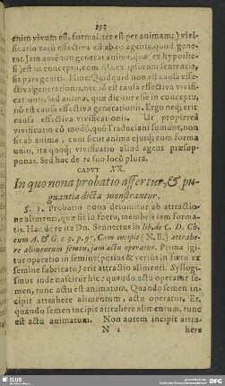 Caput XX. In quo nona probatio affertur, & pugnantia dicta monstrantur