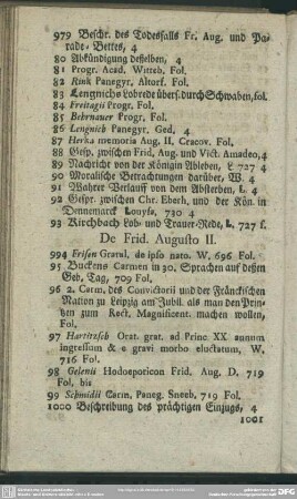De Frid. Augusto II.
