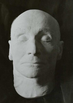 Josef Hegenbarth zum Gedächtnis, Totenmaske