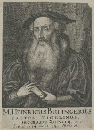 Bildnis des Martinus Bullingerus