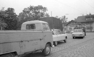 Planungen für den Bau einer Straßenbrücke über die Zeppelinstraße beim Westbahnhof.