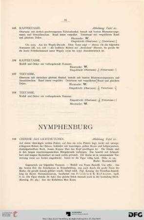 Nymphenburg (Nr. 109-111)
