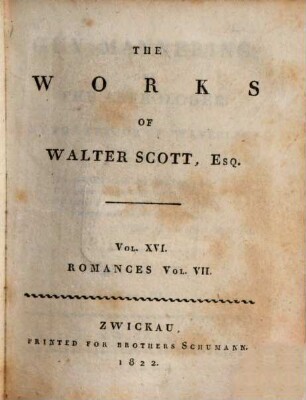 Guy Mannering; or, the astrologer : in four volumes, 3