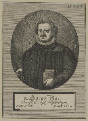 Bildnis des Conrad Blat