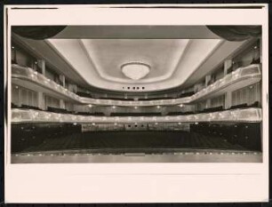 Admiralspalast (auch: Metropol Theater), Berlin: Ansicht Zuschauerraum
