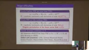 Long time dynamics of water waves